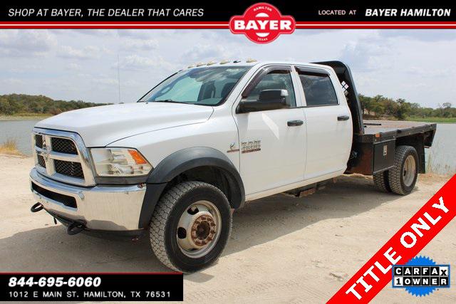 2014 RAM 4500 Chassis Tradesman/SLT/Laramie