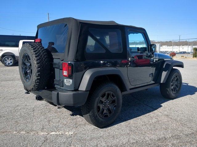 2016 Jeep Wrangler Willys Wheeler