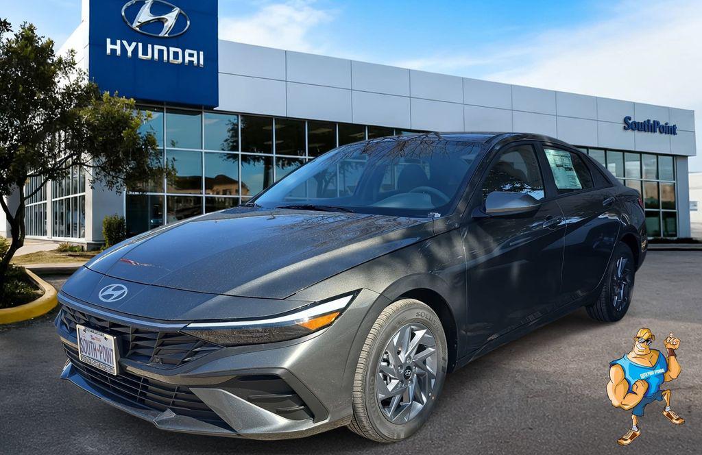 2026 Hyundai Elantra Hybrid Blue