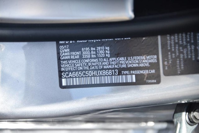 2017 Rolls-Royce Wraith Coupe