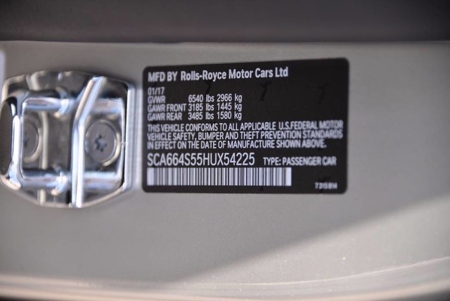 2017 Rolls-Royce Ghost Sedan