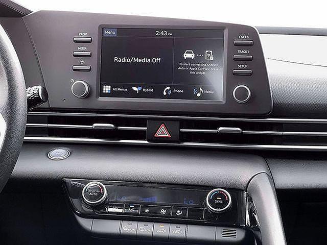 2026 Hyundai Elantra Hybrid Blue