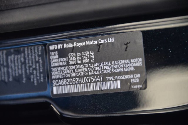 2017 Rolls-Royce Phantom Drophead Coupe Unknown
