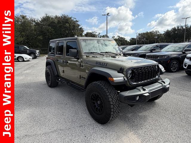 2025 Jeep Wrangler 4-Door Willys 4x4