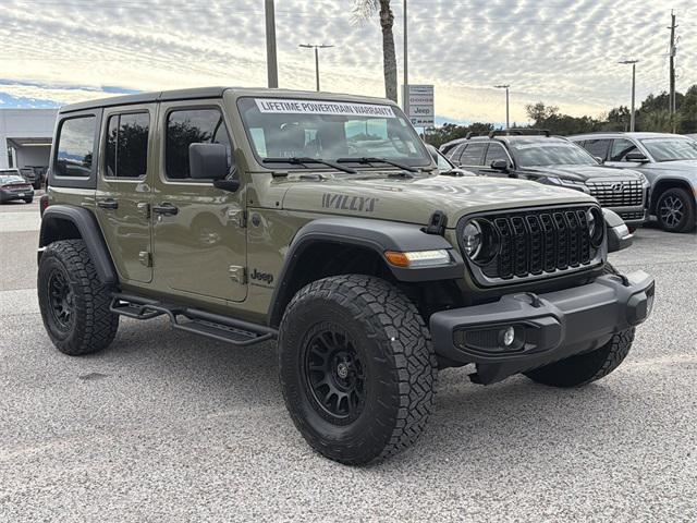 2025 Jeep Wrangler 4-Door Willys 4x4