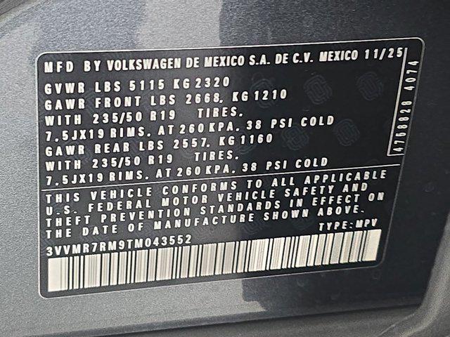 2026 Volkswagen Tiguan SE