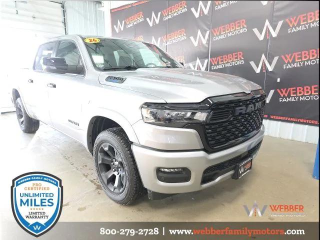 2026 RAM Ram 1500 RAM 1500 BIG HORN CREW CAB 4X4 57 BOX