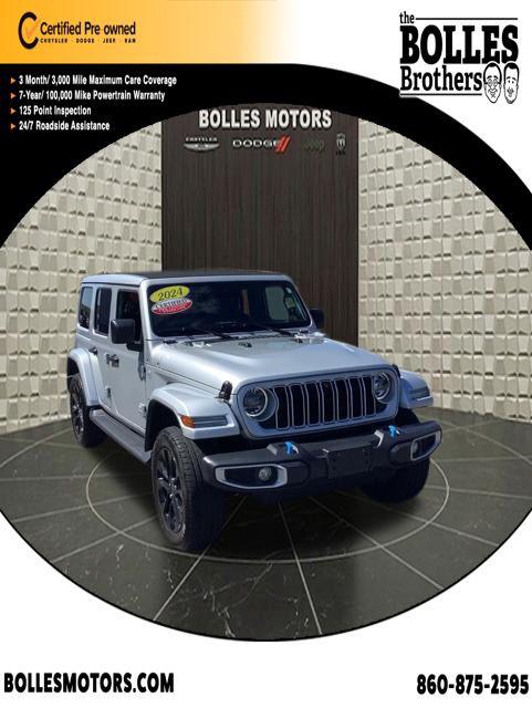 2024 Jeep Wrangler 4xe Sahara 4xe for sale in Ellington, CT