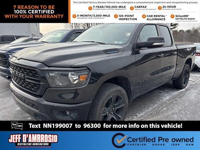 2022 RAM 1500 Big Horn Quad Cab 4x4 64 Box