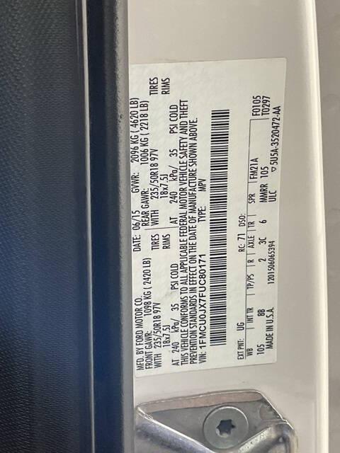 2015 Ford Escape Titanium