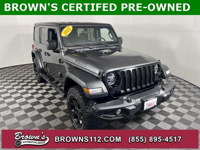 2022 Jeep Wrangler Unlimited Willys 4x4