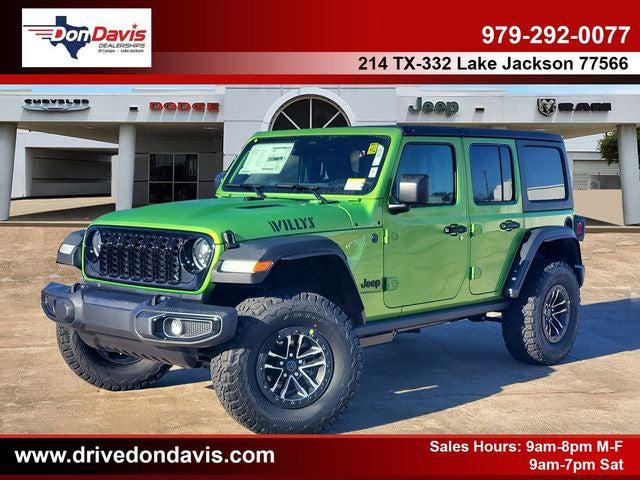 2026 Jeep Wrangler WRANGLER 4-DOOR WILLYS 2026 Jeep Wrangler WRANGLER 4-DOOR WILLYS