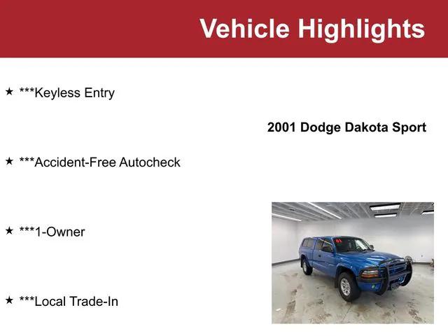 2001 Dodge Dakota Sport