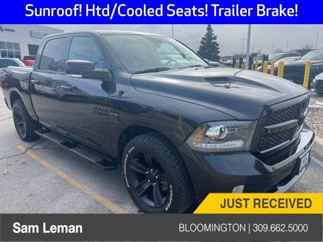 2018 RAM 1500 Night Crew Cab 4x4 57 Box