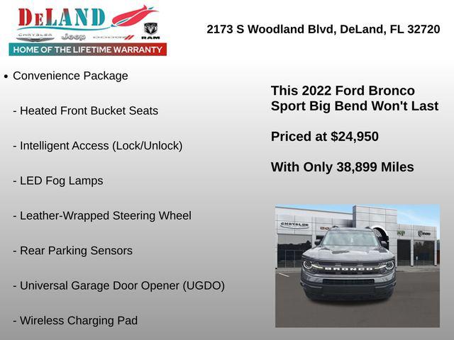 2022 Ford Bronco Sport Big Bend