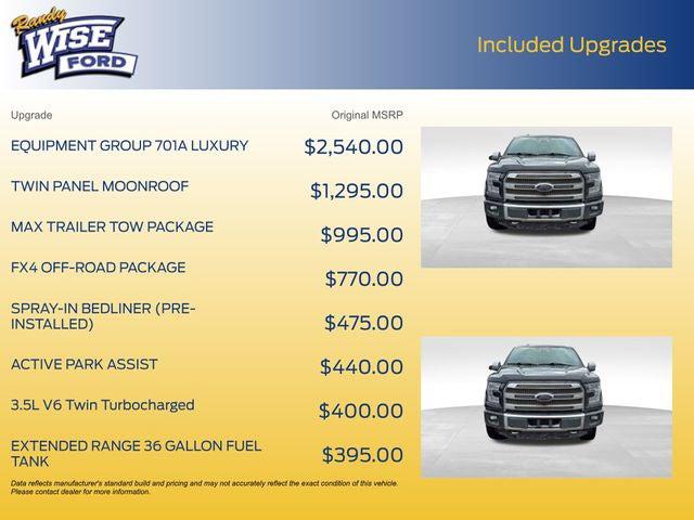 2015 Ford F-150 Platinum 2015 Ford F-150 Platinum