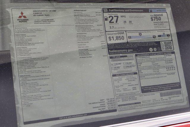 2026 Mitsubishi Outlander SE 1.5T S-AWC