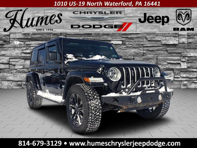 2021 Jeep Wrangler 4xe Unlimited Sahara 4x4 2021 Jeep Wrangler 4xe Unlimited Sahara 4x4