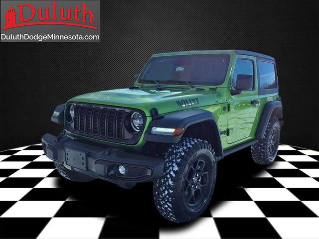 2026 Jeep Wrangler 2-Door Willys 4x4 for sale in Duluth, MN