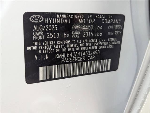2026 Hyundai Sonata SEL Sport