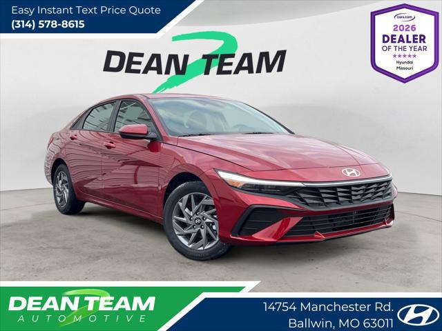 2026 Hyundai Elantra Hybrid Blue for sale in BALLWIN, MO