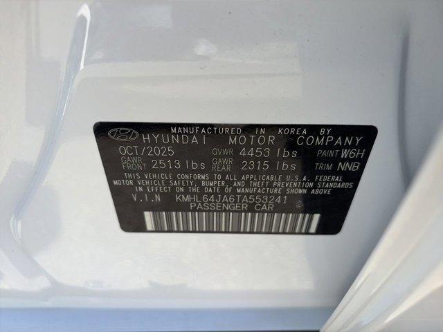 2026 Hyundai Sonata SEL Sport