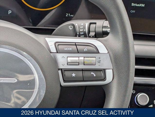 2026 Hyundai Santa Cruz SEL Activity