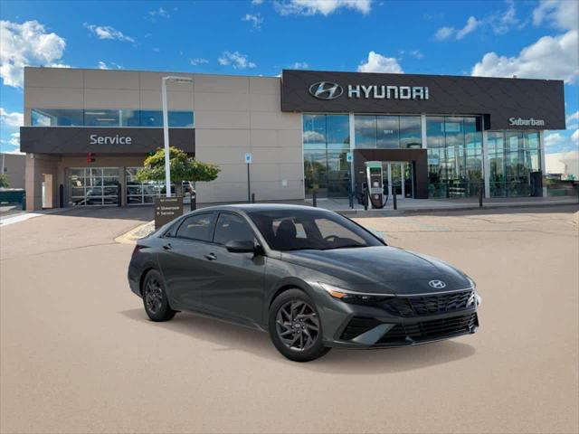 2026 Hyundai Elantra Hybrid Blue