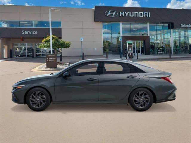 2026 Hyundai Elantra Hybrid Blue