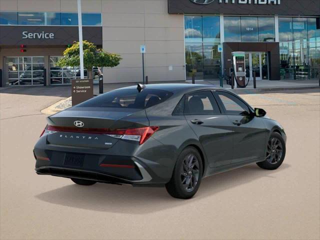 2026 Hyundai Elantra Hybrid Blue