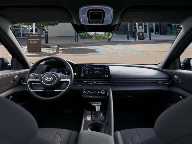 2026 Hyundai Elantra Hybrid Blue