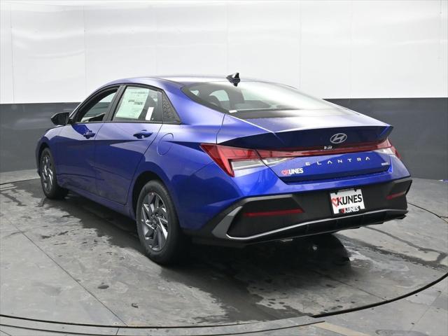 2026 Hyundai Elantra Hybrid Blue