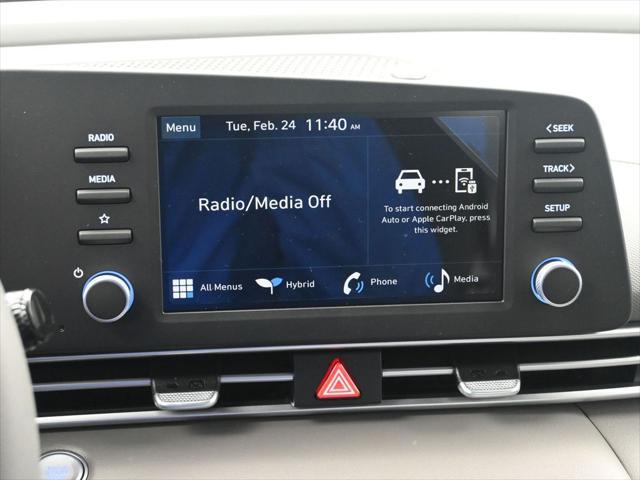2026 Hyundai Elantra Hybrid Blue