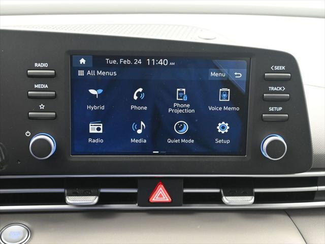 2026 Hyundai Elantra Hybrid Blue