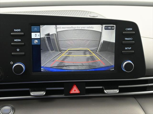 2026 Hyundai Elantra Hybrid Blue