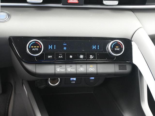 2026 Hyundai Elantra Hybrid Blue