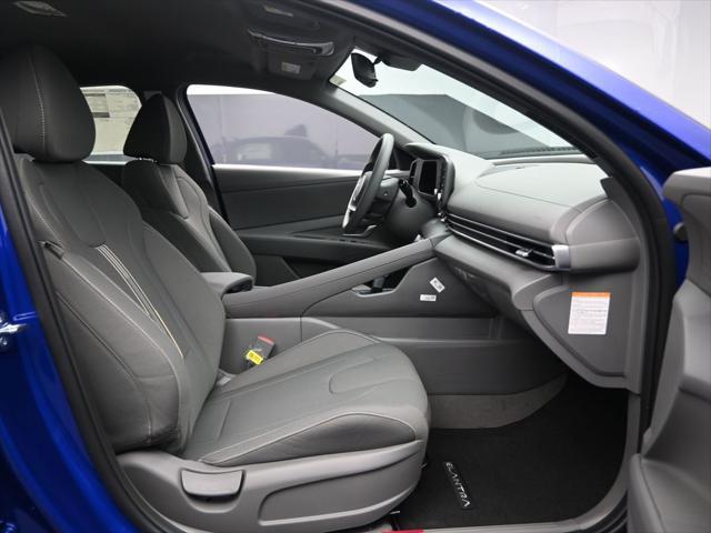 2026 Hyundai Elantra Hybrid Blue