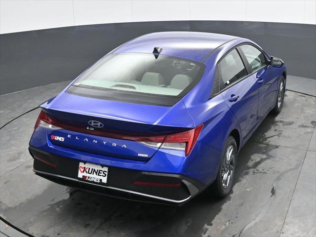 2026 Hyundai Elantra Hybrid Blue