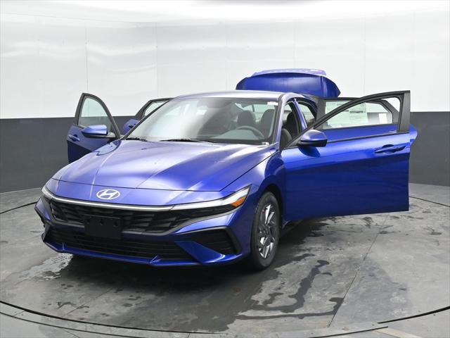 2026 Hyundai Elantra Hybrid Blue