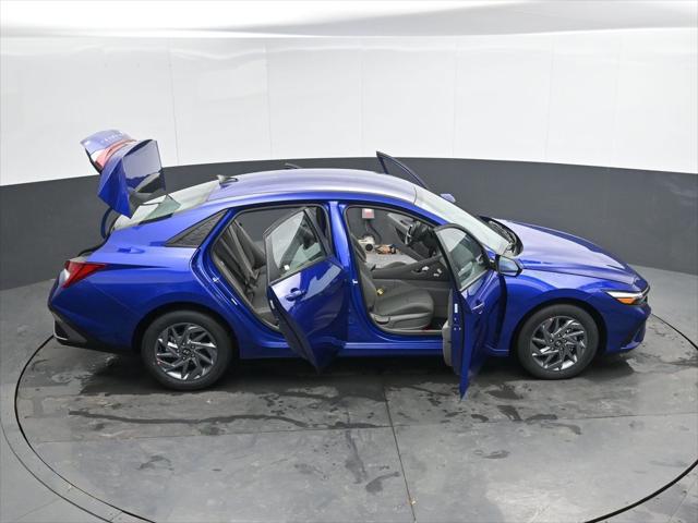 2026 Hyundai Elantra Hybrid Blue