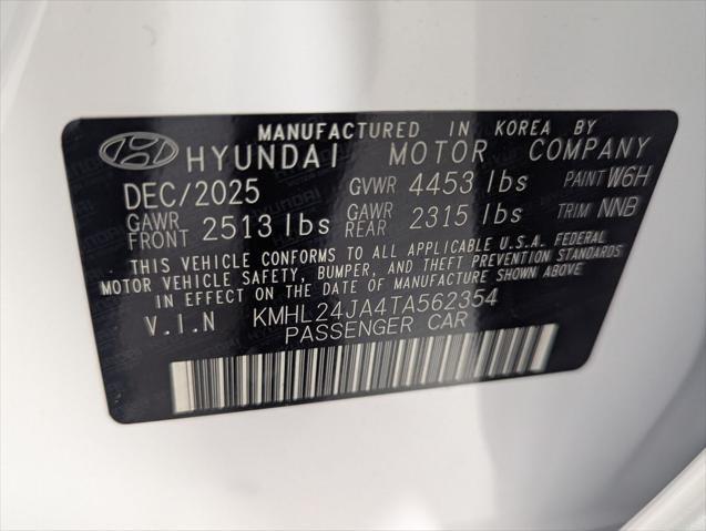 2026 Hyundai Sonata SE