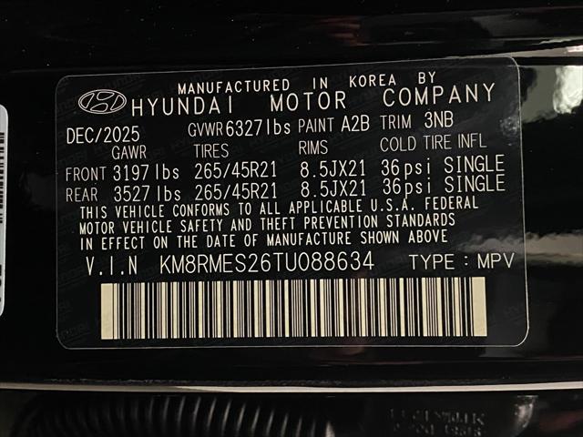 2026 Hyundai Palisade Calligraphy