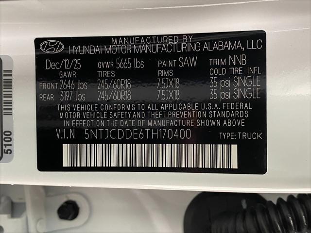 2026 Hyundai Santa Cruz SEL Activity
