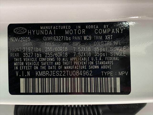 2026 Hyundai Palisade XRT Pro