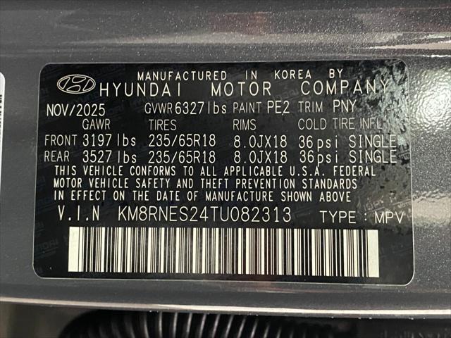 2026 Hyundai Palisade SEL Premium 8P