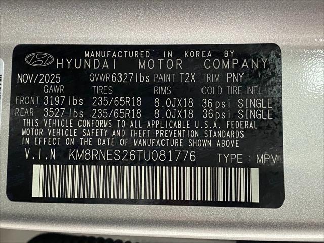 2026 Hyundai Palisade SEL Premium 8P