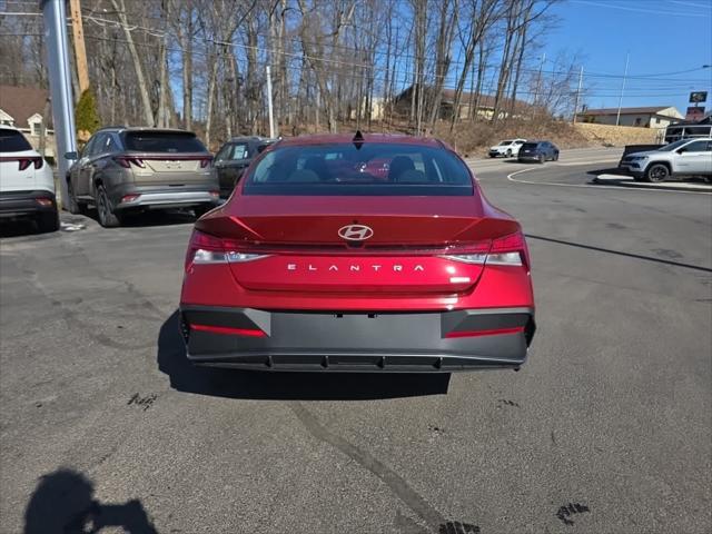 2026 Hyundai Elantra Hybrid Blue