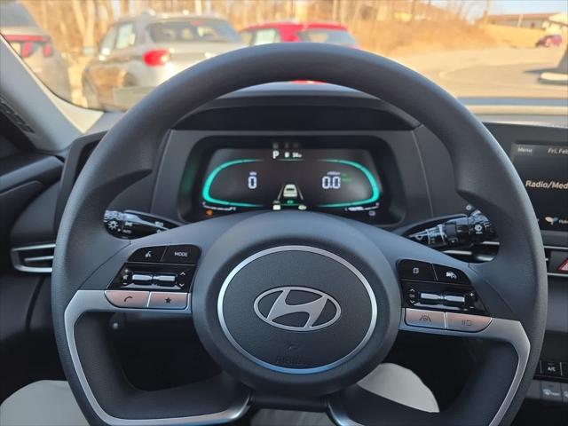 2026 Hyundai Elantra Hybrid Blue