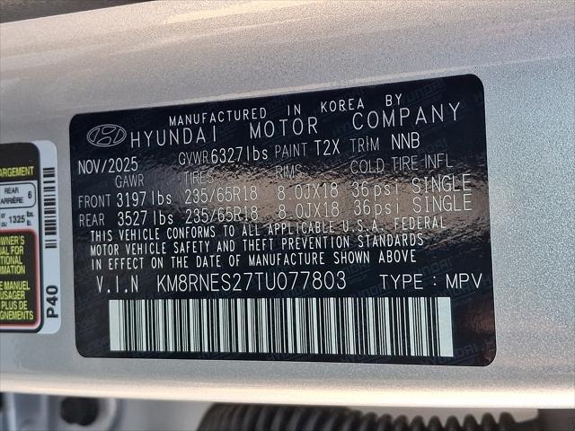 2026 Hyundai Palisade SEL Premium 8P