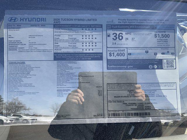 2026 Hyundai Tucson Hybrid Limited